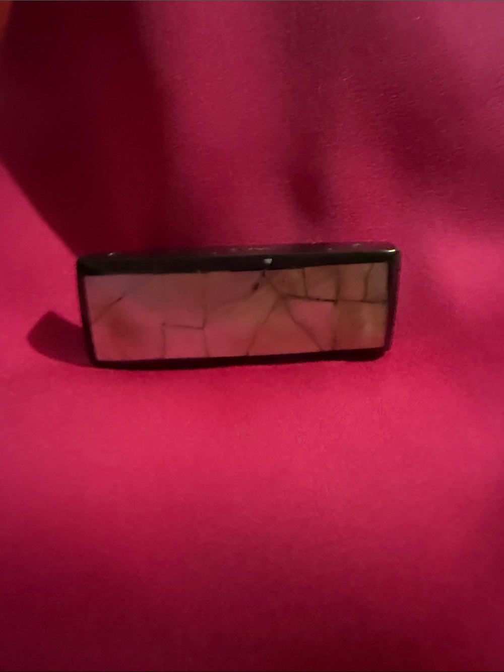 Mother of Pearl Rectangular Brooch